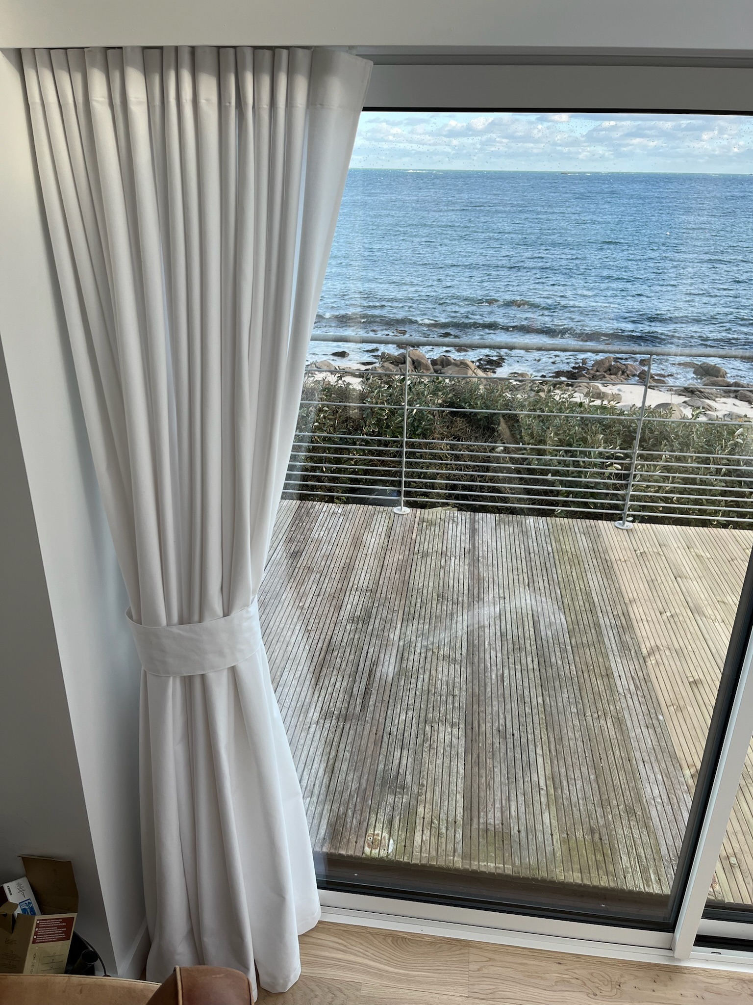 In & Out Architecture Brest -Rideau tissu Bacarole